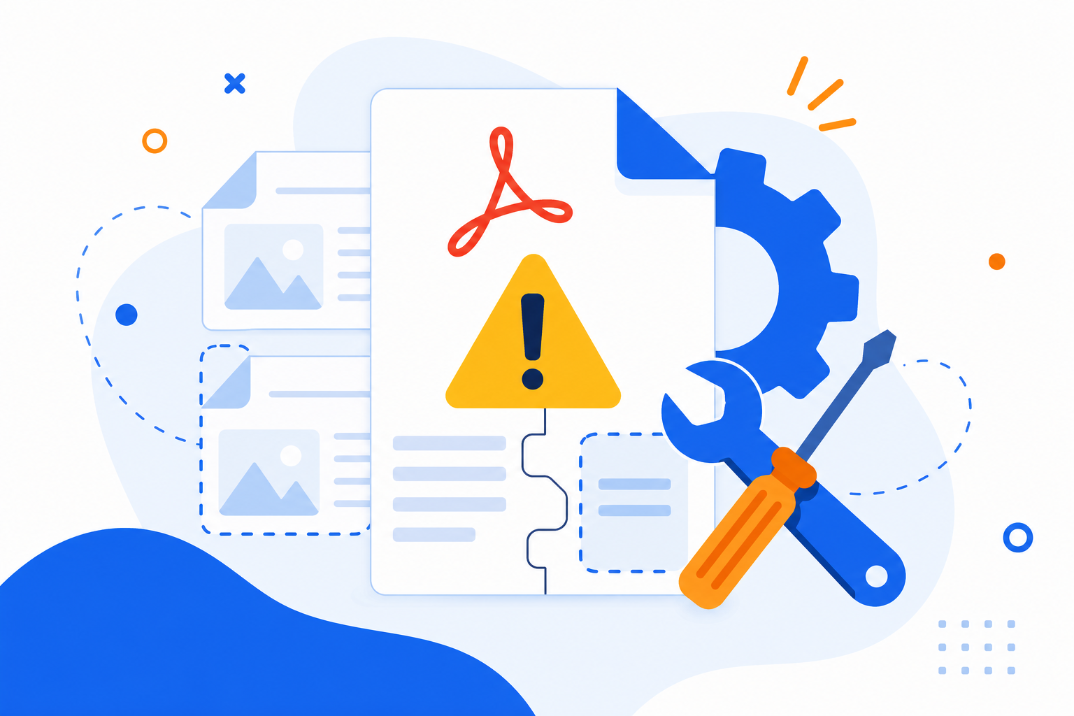 PDF documents being checked before merging into one file